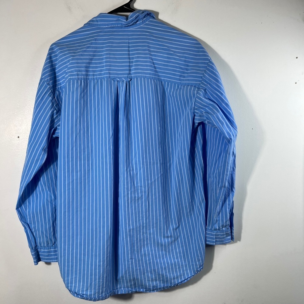 Universal Thread Striped Button Shirt Oversized F… - image 2